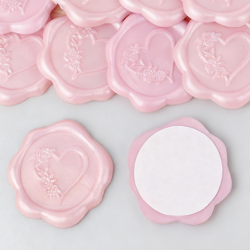 sello de cera en relieve sobre carta de amor tarjeta postal sello pegatinas de regalo sello de cera sello de cera sello de cera impresión de pintura de fuego