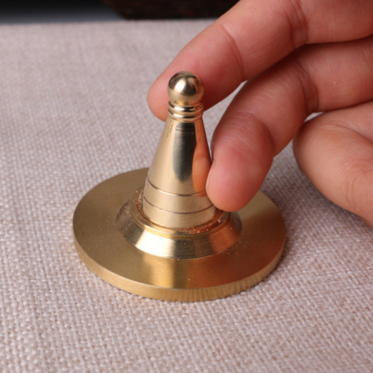 Copper Tower incense mould Tower incense making mould set cone cone cone incense mould incense powder spoon Tower incense burner