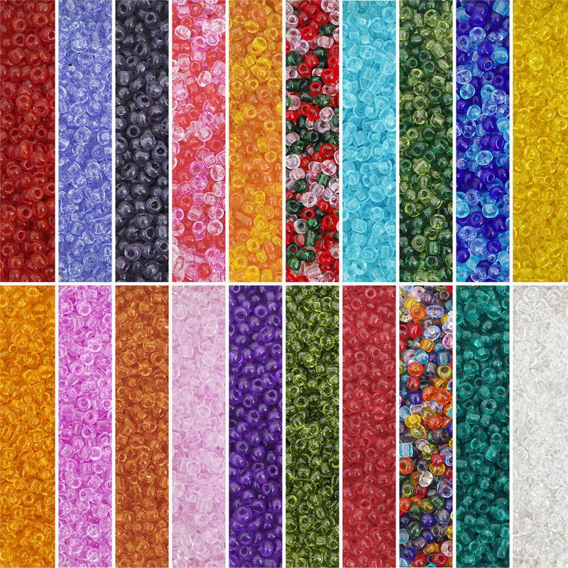 35g Weight 1000 Pieces Per Pack Diameter 3mm Glass Geometric DIY Jewelry Accessories Beads