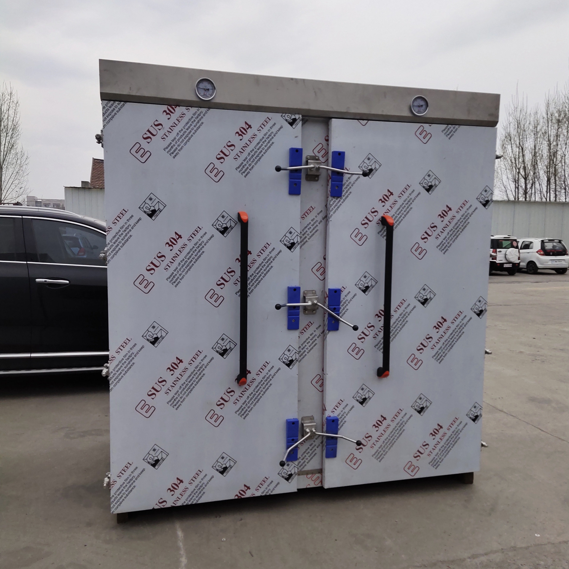 厂家批发 双门加厚耐高温馒头蒸房 72盘食品蒸箱 不锈钢蒸房