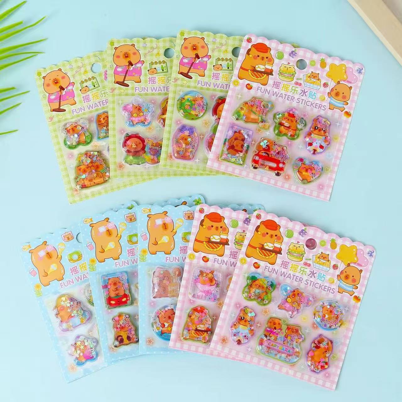 サンリオステッカー 高品質 クロミ シェイクウォーターステッカー 子供DIYデコレーション 小さな模様ステッカー