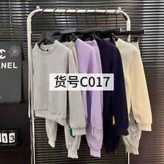 男女童秋装套装2025新款洋气儿童纯色两件套宝宝衣服卫衣套装