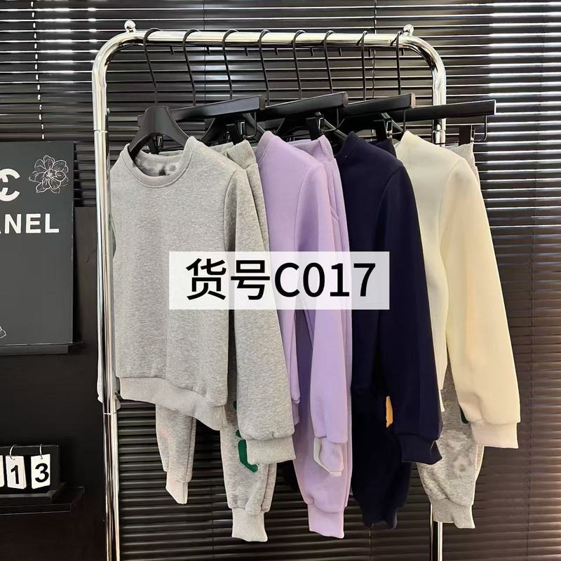 男女童秋装套装2025新款洋气儿童纯色两件套宝宝衣服卫衣套装|undefined