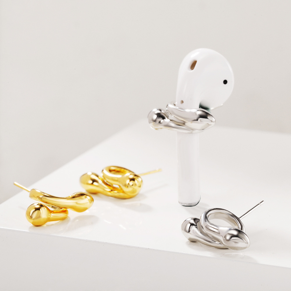 1 Pair Quantity 1 Pair Lady Geometric Alloy Metal Unisex Ear Studs