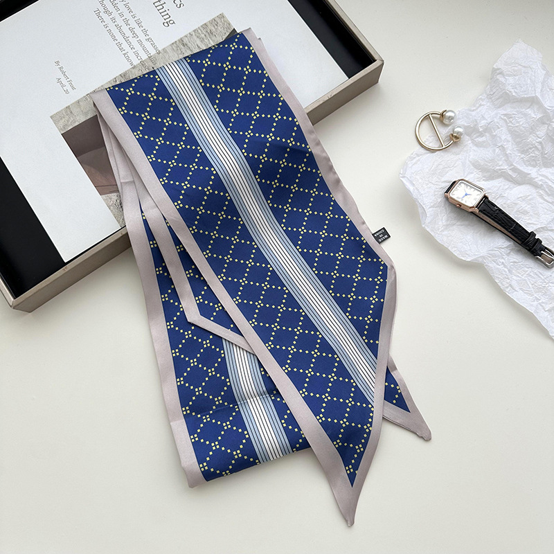 Rejilla de rayas azules