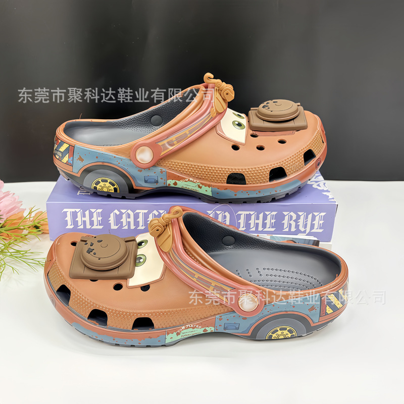 Mater və McQueen uşaq və böyüklər üçün rezin sandal