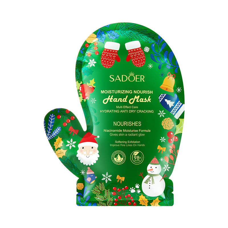 全英語SADOERクリスマスニコチン酸アミド滋養柔らかい角質除去足膜保護足膜クロスボーダー対外貿易卸売り|undefined