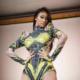 新款夜店演出服gogo机械派对互动开场秀表演服DJ歌手领舞机甲