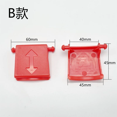 shockproof in stock hair, Motorcycle trunk - type-b-buckle-2-pieces