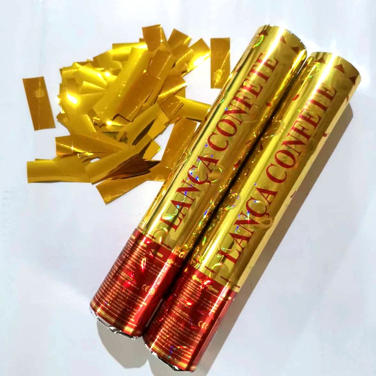 跨境圣诞节生日派对开业庆典银条礼花筒舞台用礼宾花金条结婚礼炮-阿里巴巴