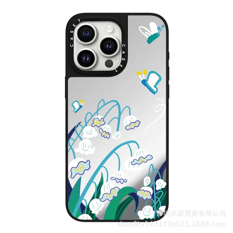 CASET联名以爱之名适用苹果iPhone16ProMax手机壳15pro潮牌13镜面|undefined