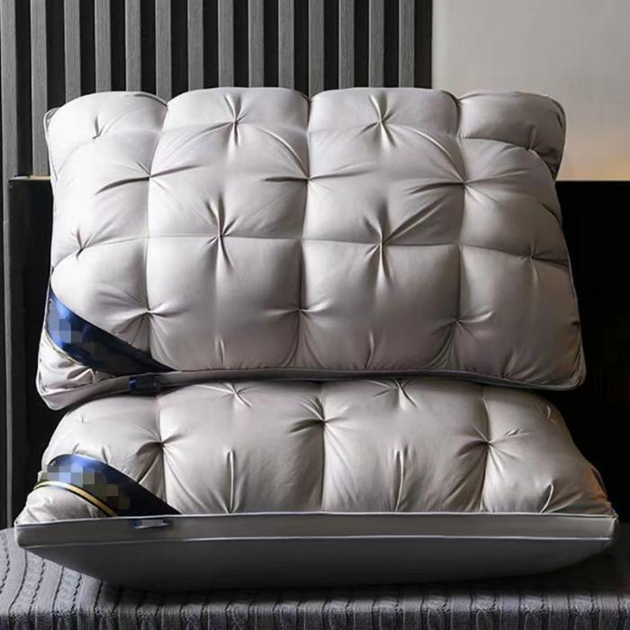 批发枕头五星酒店枕芯家用宿舍学生pillow成人专用加厚护颈高枕头|undefined