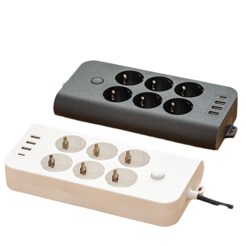 Euro-USB multifuncional Tipo C cable de tracción con interruptor de toma de corriente fabricantes en stock al por mayor y duradero