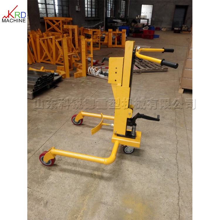 电动液压式油桶搬运车 仓库卡箍式油桶堆高车 工业油桶运输设备