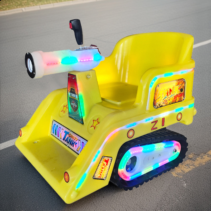 Parque de automóviles eléctricos para niños mercado nocturno puesto de luz parachoques cuadrado baterías de carro de atracción centro comercial coche de juguete para niños