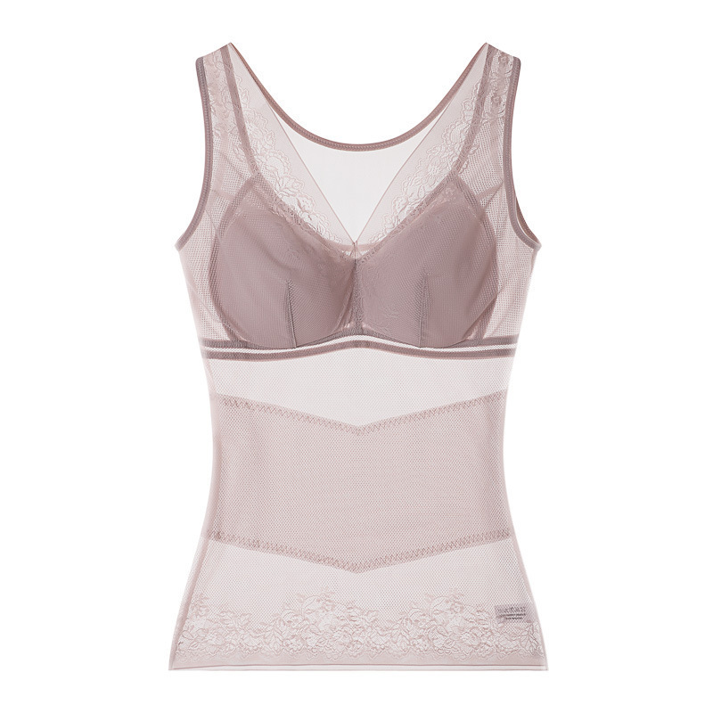 Thin Women's Corset-Style Top for Outerwear, Wireless, Tummy Control, Waist Shaping, Body Shaper, Wearable as a Bra