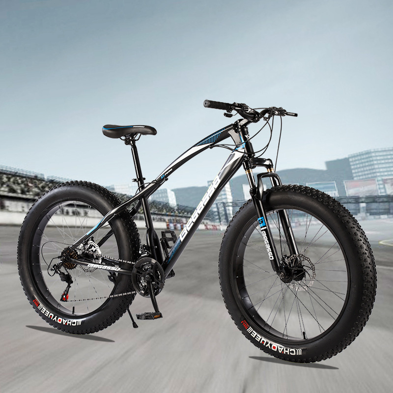 Zhulu Off-Road Bicycle Beach Snow Bike 4.0 Extra Wide Tire Mountain Bike Men's and Women's Student Variable Speed