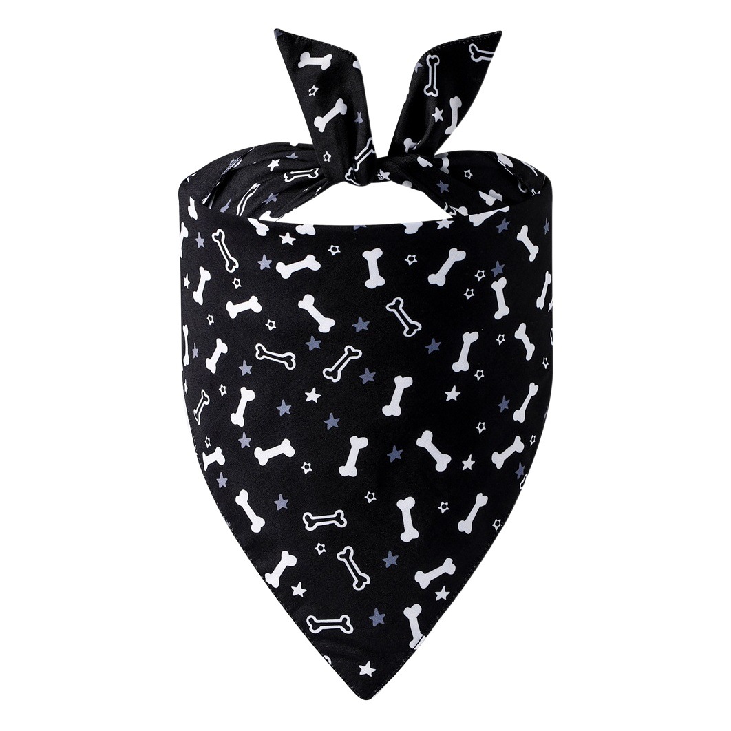 Tanpopo transfronteriza especial triángulo toalla mascota perro saliva toalla mascota bufanda perro bufanda ropa para mascotas