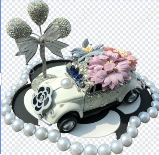 Decoraciones de automóviles Camellia creativa nueva consola central de verano joyas de automóviles chicas decoración de plástico