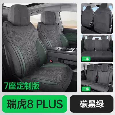Modelə uyğun (Original) oturacaq örtükləri – model Chery Tiggo 8 PLUS - carbon-black-green-seven-seater-standard-version-note-the-model-year