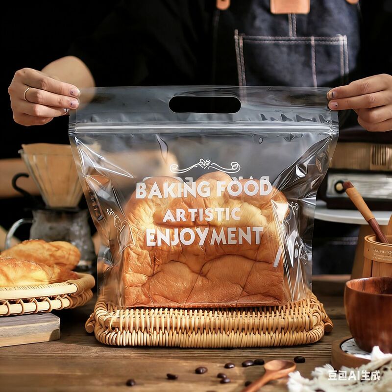 Toast Bread Packaging Bag 450g Meal Bag Square Bag Portable Transparent Zipper Bag Sliced Toast Packaging Bag Toast Bread Packaging Bag 450g Meal Bag Square Bag Portable Transparent Zipper Bag Sliced Toast Packaging Bag