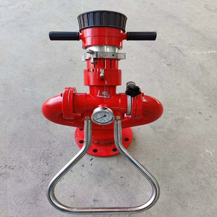 Material de aleación de aluminio para cañón de agua de fuego móvil multifuncional de agitación manual fijo