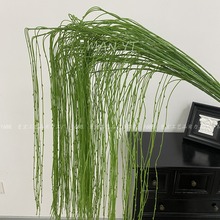仿真一帘幽梦钢丝吊流水叶绿植藤蔓吊米藤条柳条大垂柳吊挂易造型
