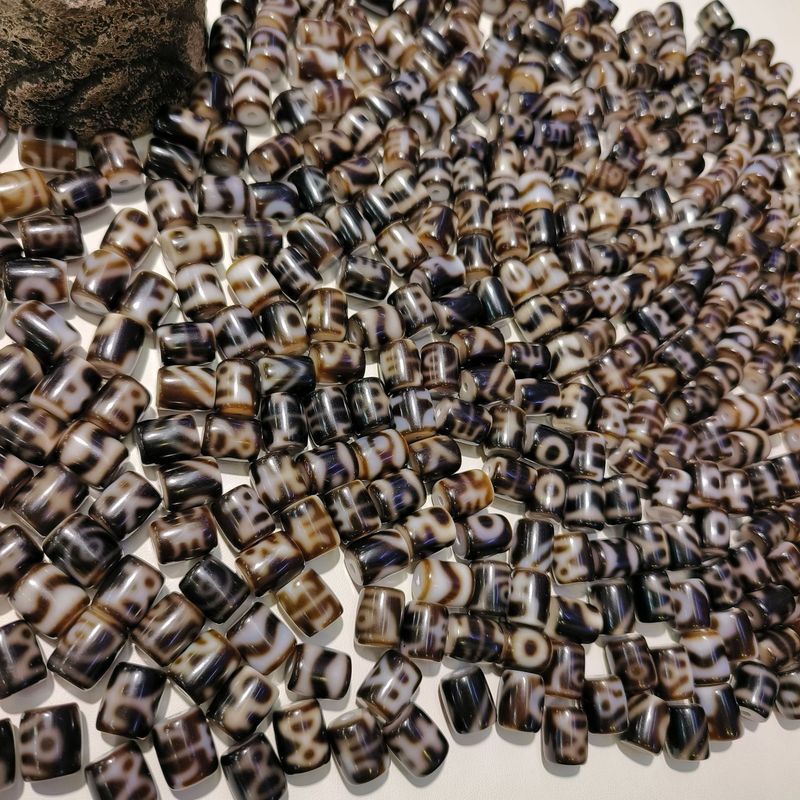 批发台湾天珠良品直切虎牙财神白化通体油润包浆工艺厂家【A级】|undefined