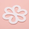 05#Flower shaped white