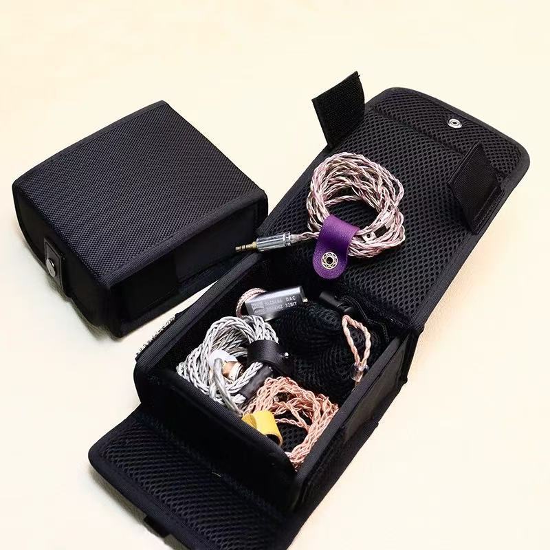Suitable for High-End Headphone Storage Bags, Portable Wired Headphone Storage Boxes That Can Hold Multiple Pairs of Earplugs at the Same Time to Prevent Falls