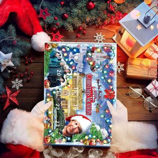 National Lampoon's 2024 Christmas Holiday Advent Calendar Hanging Blind Box with 24 Gifts