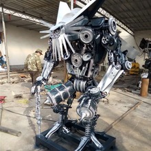 现货大型机器人模型 展览机器人模型摆件 变形型金刚机器人雕塑