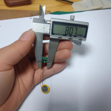 玩具磁控感应LED灯板盲盒配件萌系夜光卡片光源 发光按键模块开关