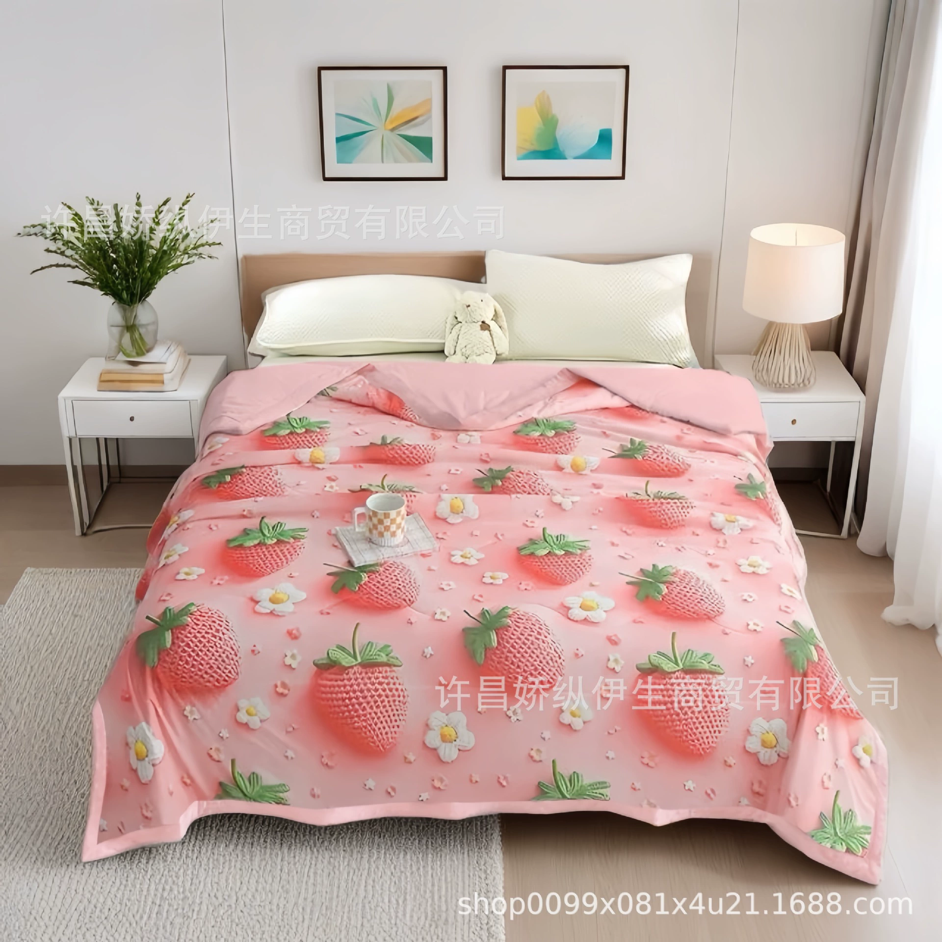 Оптовая продажа летних одеял из спандекса с принтом "мороженое" и "горох", тонких охлаждающих одеял для односпальных и двуспальных кроватей, тонких одеял для кондиционирования воздуха.