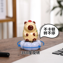 创意可爱陶瓷小摆件桌面软装饰品高级感瓷器小玩意礼品文创手办