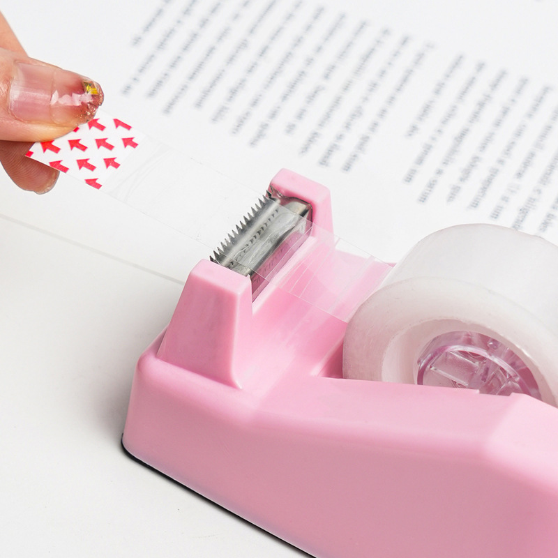 E Commerce Pink Office Set, Stapler, Staples, Tape Holder, Plush Notebook, In Stock._voghion.com