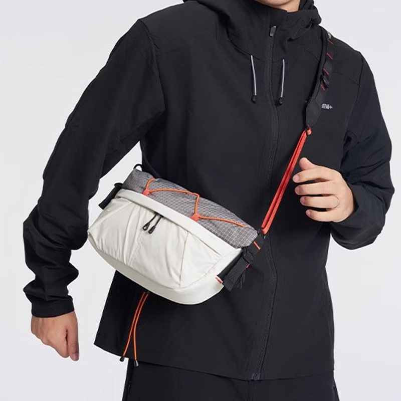 Trendy Design High-End Men's Chest Bag 2026 New Fashion Casual Outdoor Sports Commuting Single Shoulder Crossbody Bag