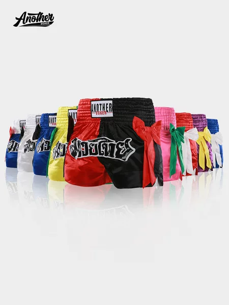 Anotherboxer Boxing Training Shorts for Men and Women, Muay Thai, Sanda Fighting Shorts, Muay Thai Shorts