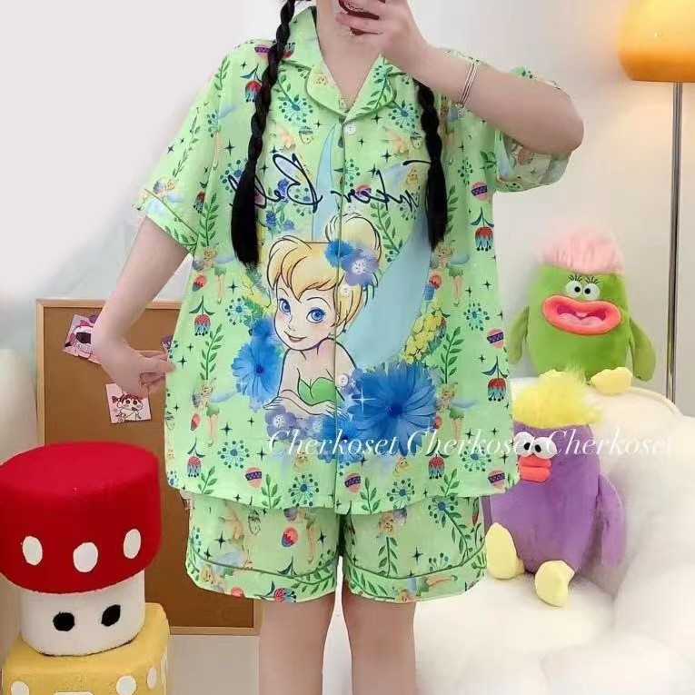 Comercio exterior pijamas infantiles lindos perros de jade Guizhou Kuolomi chicas de verano manga corta bolígrafo dibujos animados ropa doméstica transfronteriza