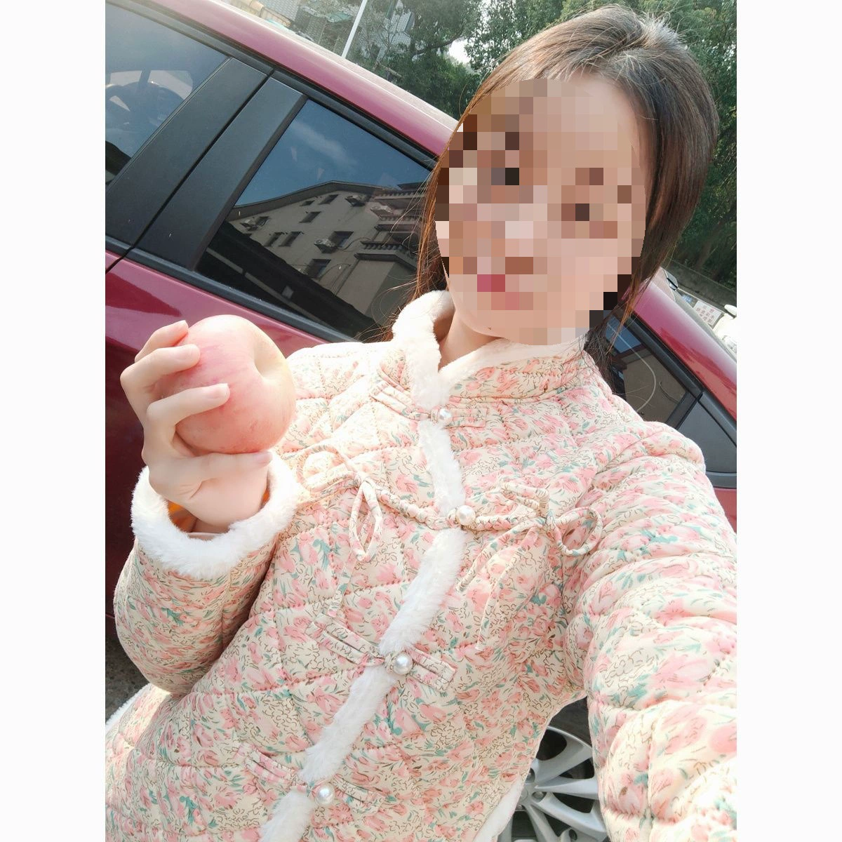 Новая китайская желтая цветочная хлопчатобумажная куртка для студентов колледжа