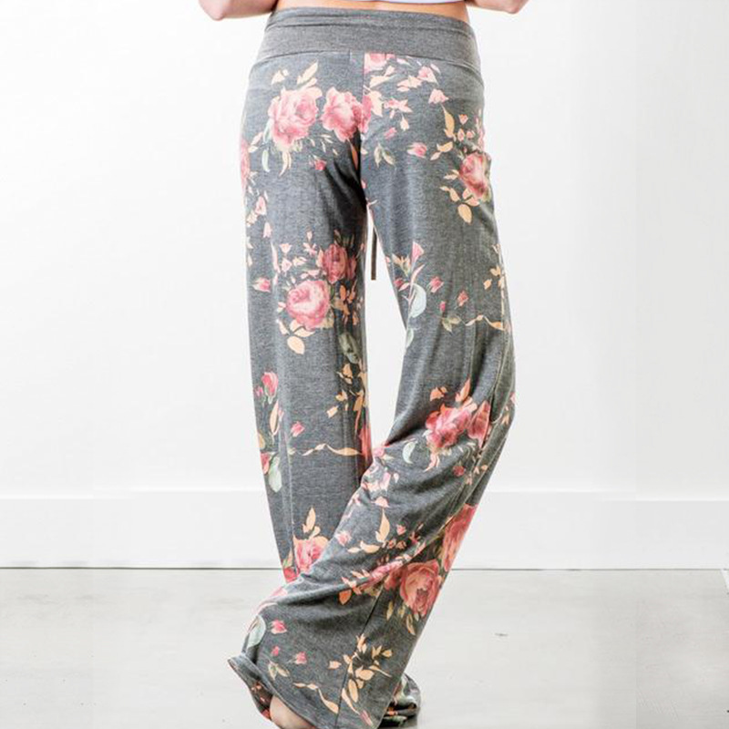 2021ebay Amazon WISH カジュアルパンツヨーロッパとアメリカの新しい人気ファッションルーズレースアップ迷彩プリント女性のパンツ|undefined