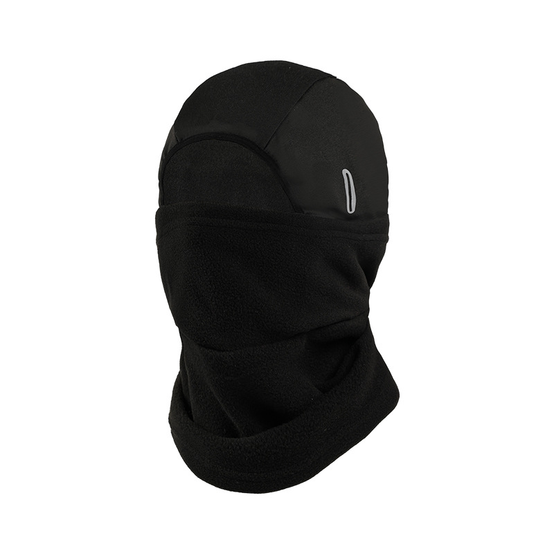 Invierno ciclismo respirado frío a prueba de viento máscara facial de pelúcia máscara facial de esquí de motocicleta calentamiento cubierta