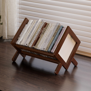 Bookshelf Office Reading Dormitory Simple Desktop Storage Rack Storage Small Cd Rack Vertical Shelf