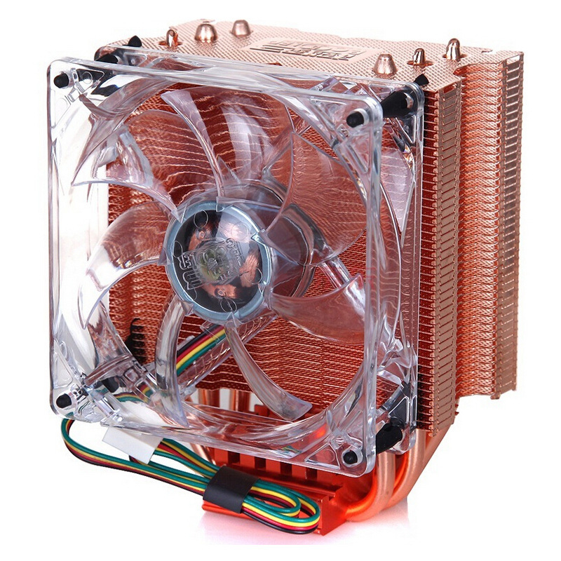 Overclocking 3 Red Sea MINI Silent Edition 1151 1700 AMD multi-platform fan computer CPU cooling