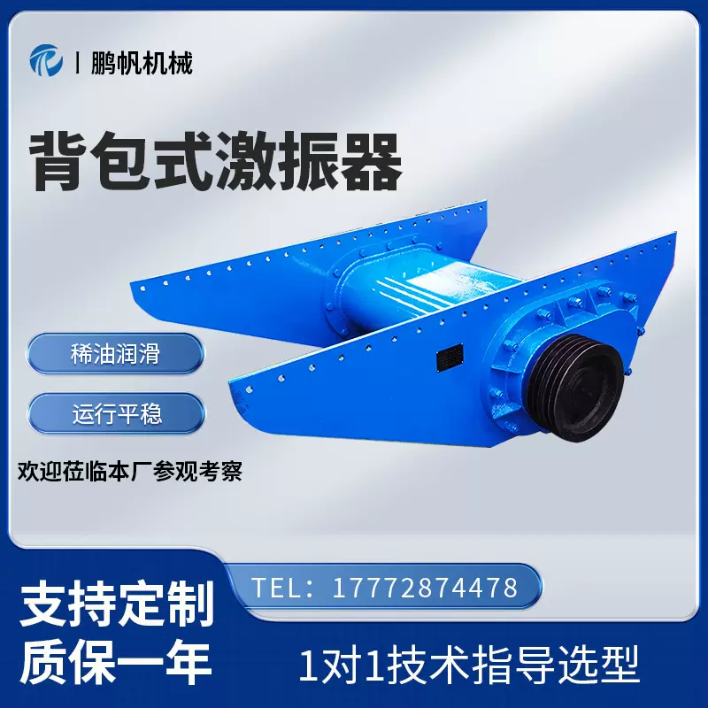 背包式激振器 偏心轴齿轮喂料机稀油激振器总成 矿山给料机激振器