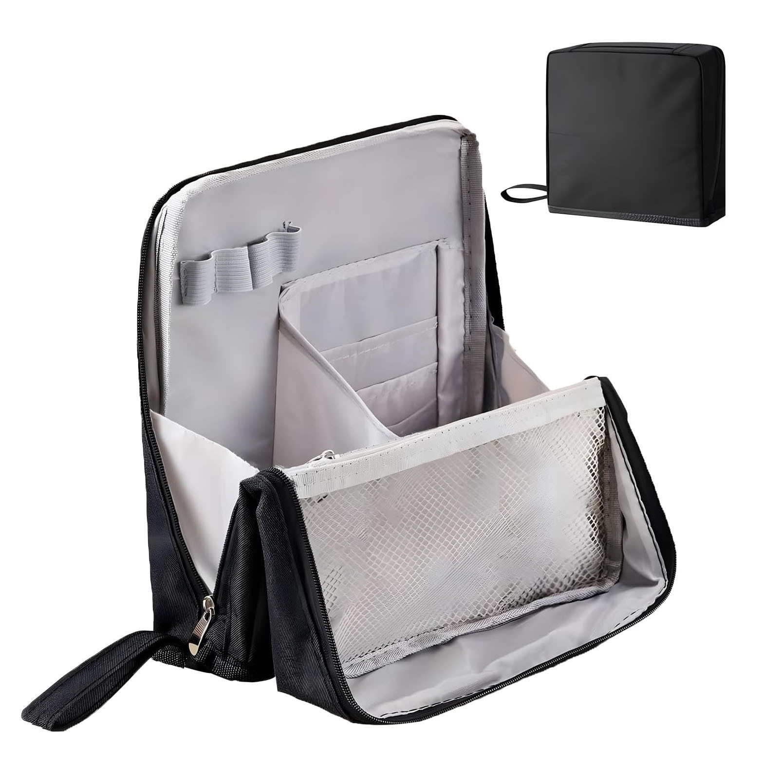 Wholesale cosmetic bag with zipper and buckle closure durable and…