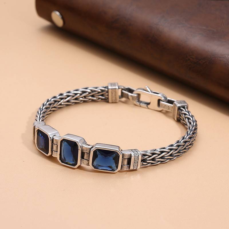 Xiangqi couple's hand-woven bracelet vintage bracelet men's personalized bracelet commemorative gift factory direct sales