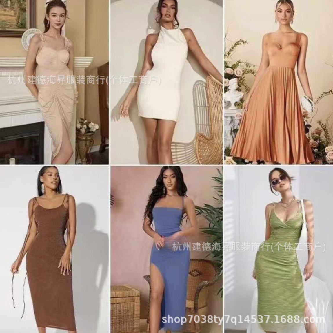SHEIN comercio exterior misceláneo exportación chaleco de galía trajes de ropa de mujer fábrica de shein al por mayor