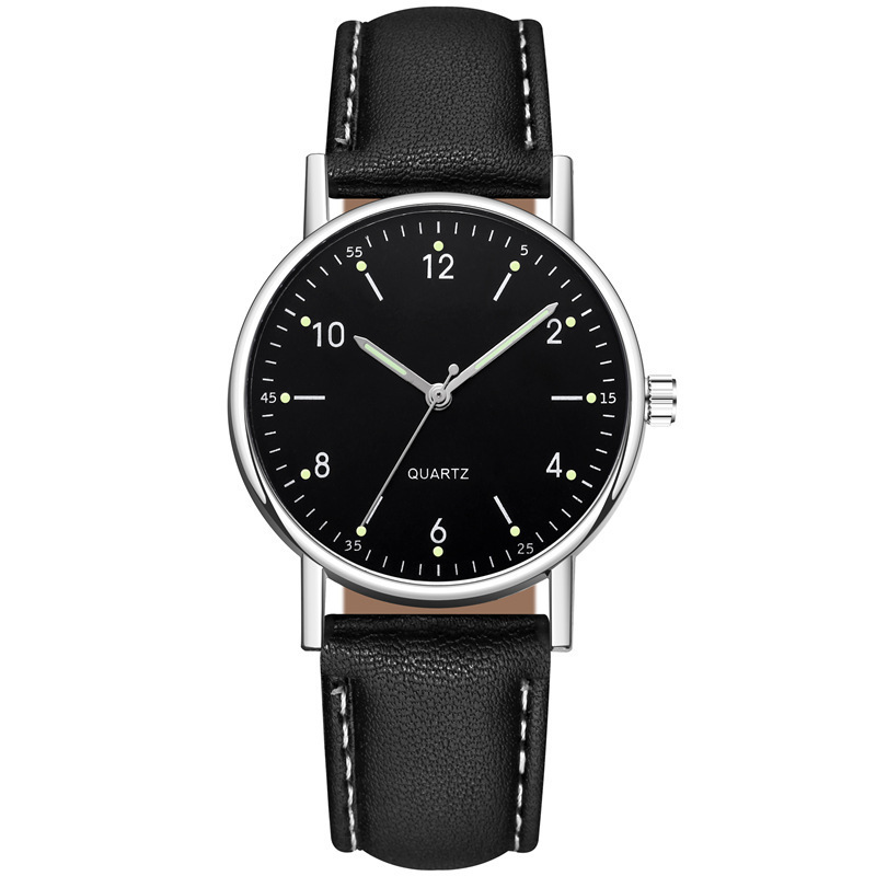 Venta directa de fábrica Reloj luminoso para mujer Reloj de cuarzo con cinturón digital simple Reloj casual para hombres y mujeres