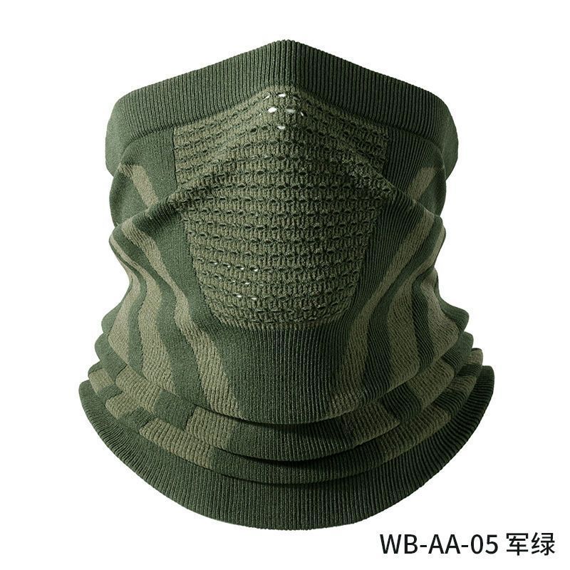 秋冬季骑行面罩男女跑步保暖透气围脖护脸防风防寒脖套高弹力头巾